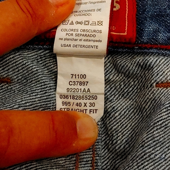 Chaps Straight Leg Jeans - Picture 7 of 8